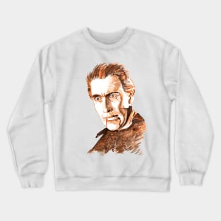 Dracula-Christopher Lee Classic Crewneck Sweatshirt